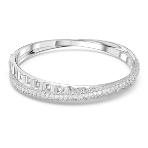 Swarovski Rota Silver Crystal Bangle 925 Sterling Silver Elegant Birthday Gift for Women Gift Set SZ-888469544