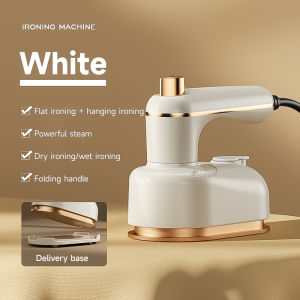 Steamer Iron for Clothes Portable Handheld Garment Steamer 180° Rotating Handle Wet and Dry 2 in 1 Steamer Iron With Spray