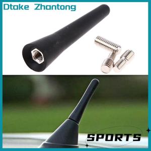 Dtake เสาอากาศรถอเนกประสงค์ขนาด2.5นิ้วเสาอากาศในรถขนาดสั้นอินพุต FM AM M4 M5 M6