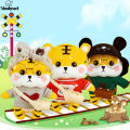 Studyset IN stock Creative Cute Cartoon Removable Clothes Short Plush Tiger Doll Soft Comfortable Hugging Pillow Pendant Present Toys For Boys Girls. 