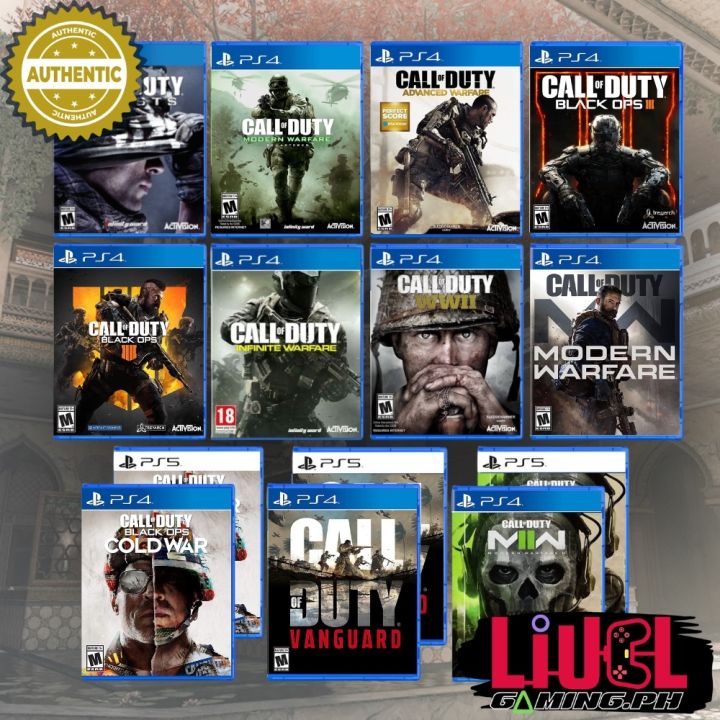 AJDL sellluan6 Call of Duty COD Collection PlayStation PS4 PS5