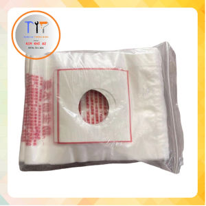 Bịch túi hứng bụi khoan rút lõi dán tường - Lỗ 65mm dán tường siêu dính túi siêu dai hứng nước khi khoan - Kim Khí AZ