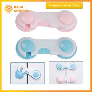 Pengaman Pintu Laci Safe Lock Pengunci Pintu Lemari Baby Safety Lock