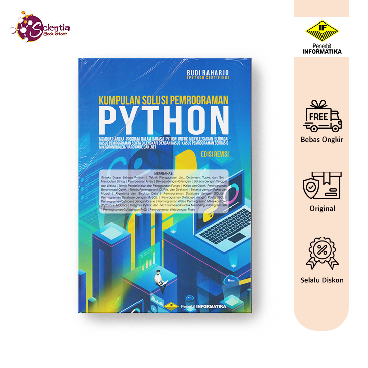Buku Kumpulan Solusi Pemrograman Python Revisi - Informatika, Budi ...