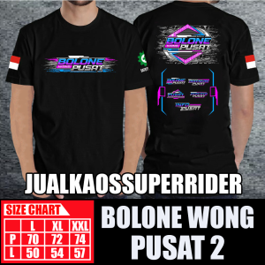 BAJU KAOS DISTRO BOLONE WONG PUSAT 2 NEW LOOK