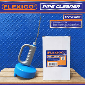 Flexigo Pipe Cleaner 10 Meter x 1/4" / Pembersih Pipa Mampet dengan Kawat Sling Fleksibel
