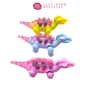 Khủng long có nhạc có đèn đồ chơi cho bé - Đồ chơi mô hình khủng long biết đi sinh động phát tiếng kêu và đèn