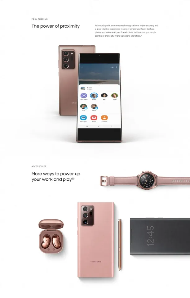 Samsung Galaxy Note 20 5G Unlocked 8GB RAM 128GB ROM Snapdragon