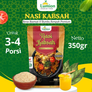 #6 Lumion Nasi Kabsah Instan Siap Masak Arab 350g Kebuli Biryani Mandhee Komplit