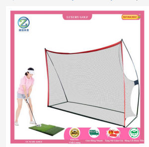 Lồng Tập Golf Tại Nhà Lưới Tập Golf kích Thước 3m x 25m Dễ dàng tháo Lắp [ GOLF SUPERMARKET ]