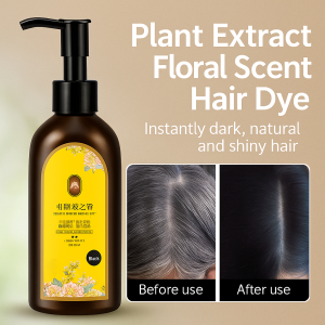 Botanical Hair Dye Hair Dye For Home Use NonIrritating Colorfast Smooth