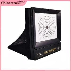 เป้าหมายการถ่ายภาพด้วย 10 ชิ้นกระดาษเป้าหมายปืนพกพาเป้าหมายปืนกับดักลูกเป้าหมายกับดักสำหรับการฝึกยิงสนามหลังบ้าน