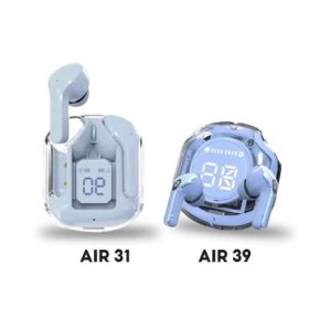 Headset Air31 AIR 39 Earphone Bluetooth 5.3 True Wireless TWS HiFi Sound with Mic Earbuds