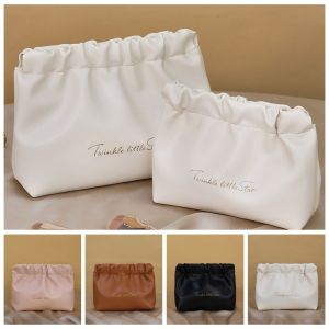 NBANLIKE Pu Leather Mini Cosmetic Bag Makeup Bag Storage Bag Lipstick Storage Bag Small Item Bag Self-closing Coin Bags Women