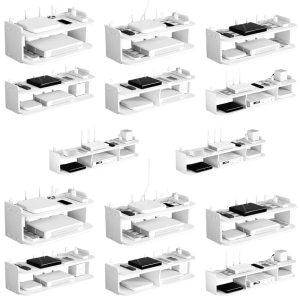 Versatile Engineered Wall Shelf Bedroom Storage Solution Space Efficient Easy Mounting Router Placement Rack