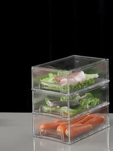 LZD Refrigerator Drawer Storage: Modern Housewife Ice Storage & Food Grade Frozen Crisper