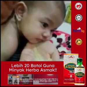 Asmak Minyak Herba Telon Baby (30ml)