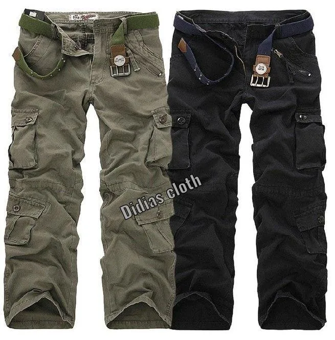 PROMO !!! Celana Panjang Cargo bahan Denim Jeans celana cargo