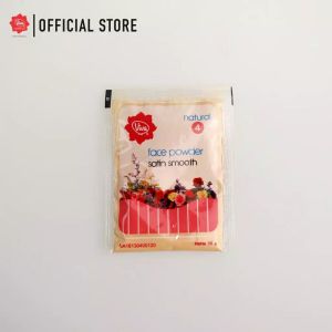 Viva Face Powder Satin Smooth 10 gr Natural (Bedak Zak Super Mini)