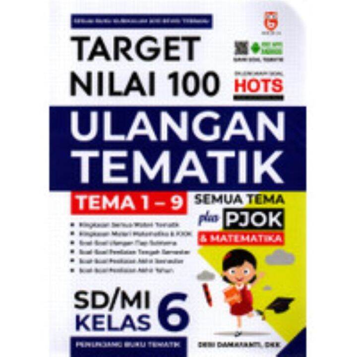 Buku Target Nilai 100 Ulangan Tematik Sd Mi Kelas 6 Lazada Indonesia