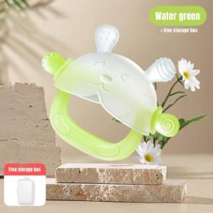 【WITH BOX】Baby Teether Rabbit PP Teething Toys for Newborn Baby Nursing Teether for Baby