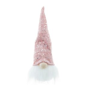 DECALE Santa Christmas Luminous Pendant Exquisite Cartoon Gnomes Doll Decor Cute LED Dwarf Doll Christmas Gnomes Plush Doll Xmas Home Decor