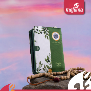 MAJUMA Ar Razaq Alquran saku resleting mushaf tilawah non terjemahan travel A7
