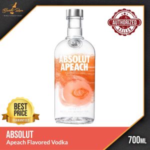 Absolut Apeach Flavored Vodka 700ml