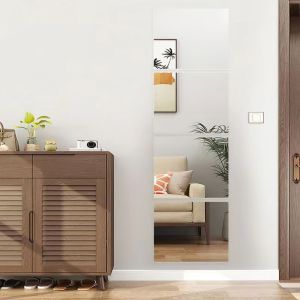 Gương dán tường gương ghép soi toàn thân gương vuông kích thước 20x20cm -Lumbley