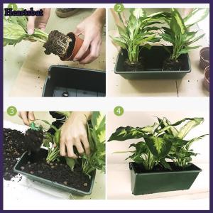 [Heartsbat] Garden Outdoor Plant Wall Flower Pot Container Wall Hanging Vertical Green