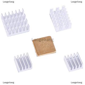 [COD] Laogeliang 5Pcs For Raspberry Pi 2 3 4 3B+ 4B Aluminum Heatsink Radiator Cooler Kit