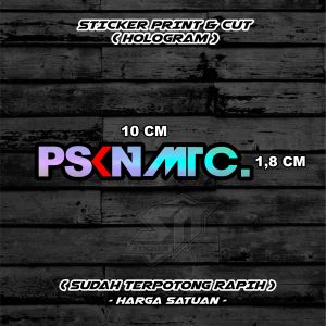 Sticker Print Racing Stiker Balap Stiker Motor harga satuan