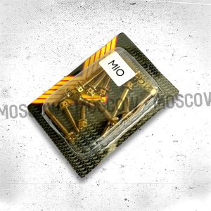 BAUT  CVT MOSCOW KEPALA NONFLOWER BAUT PROBOLT BAK 1 SET CVT MIO NOUVO FINO 1 SET BAUT BAHAN PROBOLT ISI 13 BIJI AKSESORIS MOTOR BAUT CVT PROBOLT 1 PACK MURAH GOOD QUALITY