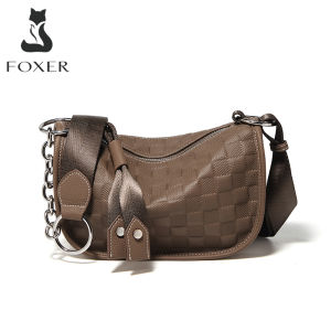 Foxer official store Cross Body & Shoulder Bags sling bag for women genuine leather bag for women