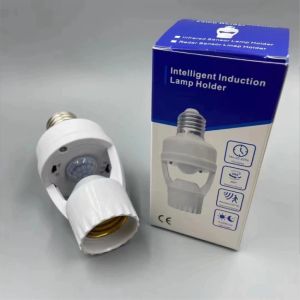Đui Đèn Cảm Ứng Hồng Ngoại E27 - Tiện Lợi Tiết Kiệm Điện Tự Động Bật Tắt!
