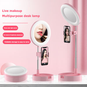Zeallion Vòng Đèn LED Selfie G3 Gấp Được Đèn Tròn Chụp Ảnh Video Điện Thoại Để Bàn Để Trang Điểm Phát Trực Tiếp