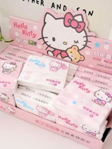 🌸KHĂN GIẤY GÓI HELLO KITTY