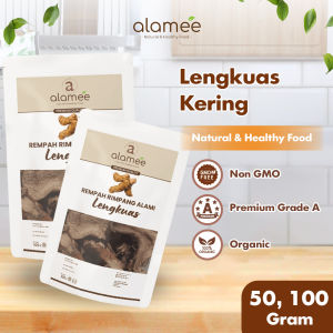 ALAMEE Lengkuas Kering Dried Galangal Rempah Rimpang Organik Alami