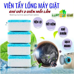 HỘP 12 VIÊN TẨY LỒNG GIẶT CAO CẤP - COMBO 12 VIÊN SỦI LÀM SẠCH VÀ KHỬ MÙI MÁY GIẶT CỰC TỐT