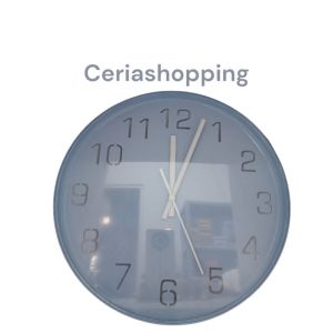 JAM DINDING MINIMALIS SIZE 25 CM