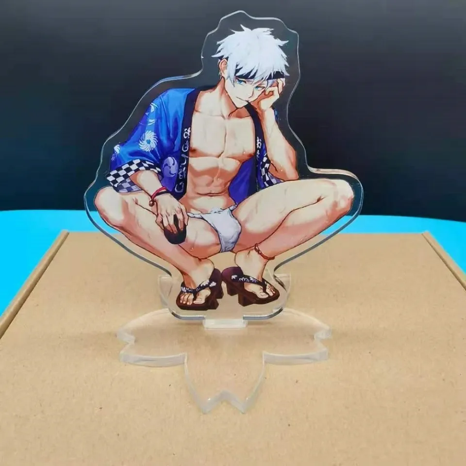 A-AT） Anime Jujutsu Kaisen Gojo Satoru Fushiguro Megumi Acrylic Figure BL  Stand Model Plate Cartoon Desk Decor Sexy Cospla Gift | Lazada PH