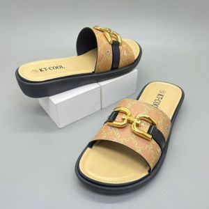 PROMO 7.7 PUNCAK [Size 37-40] 1986 Sandal Wanita Dewasa Slop Terbaru Sandal Kasual Wanita Sandal Teplek Slop Slip On