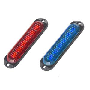 Corrosion Resistant Red Blue Marine Navigation Light 6 LEDs Waterproof Housing For Boats Yachts Marine Applications 2pcs