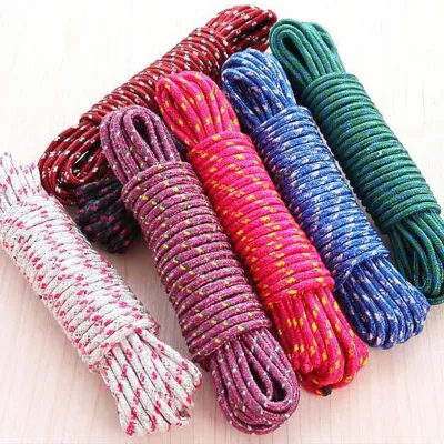 Dây dù paracord đa năng nhiều lõi dài 10m dày 4mm dây dù sinh tồn cắm trại.... ESTLA