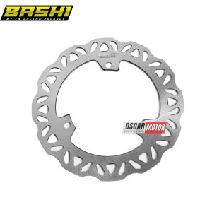 PIRINGAN CAKRAM DEPAN 2DP BASHI 230MM YAMAHA AEROX LEXI NMAX DISCBRAKE 3 LUBANG