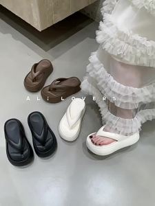 [Free Shipping] WomenS Thick-Soled Flip-Flops For Outdoor Wear New Summer Beach Sandals Sandals
