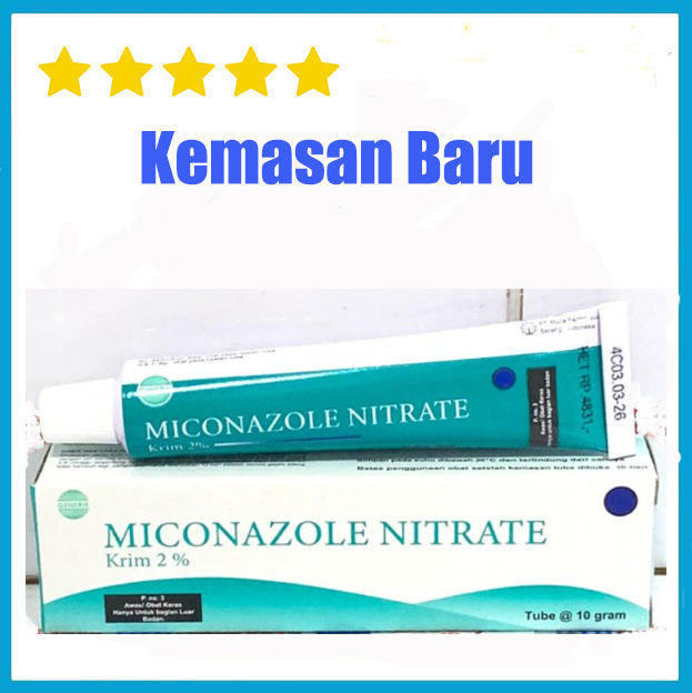 Miconazole Cream Salep Anti Jamur | Gatal | Panu | Kutu Air 10gr