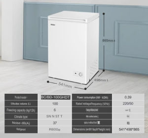 Haier BC/BD-100GHDT /BD-142GHDT/BD-200GHDT 100L /142L /200L Chest Freezer 3pin plug LOCAL 1Yr Warranty Commercial Use