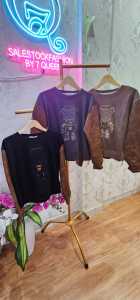 [7 Queen] Blouse Sweater Bear import - sweater import - Blouse wanita.