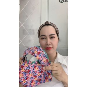 5 CÁI Khẩu trang che trán kín mặt vải cotton siêu dày dặn - Shop Kim Yến 5